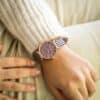 Montre Femme Violet CHTIME