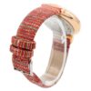 Montre Femme Rouge Strass CHTIME
