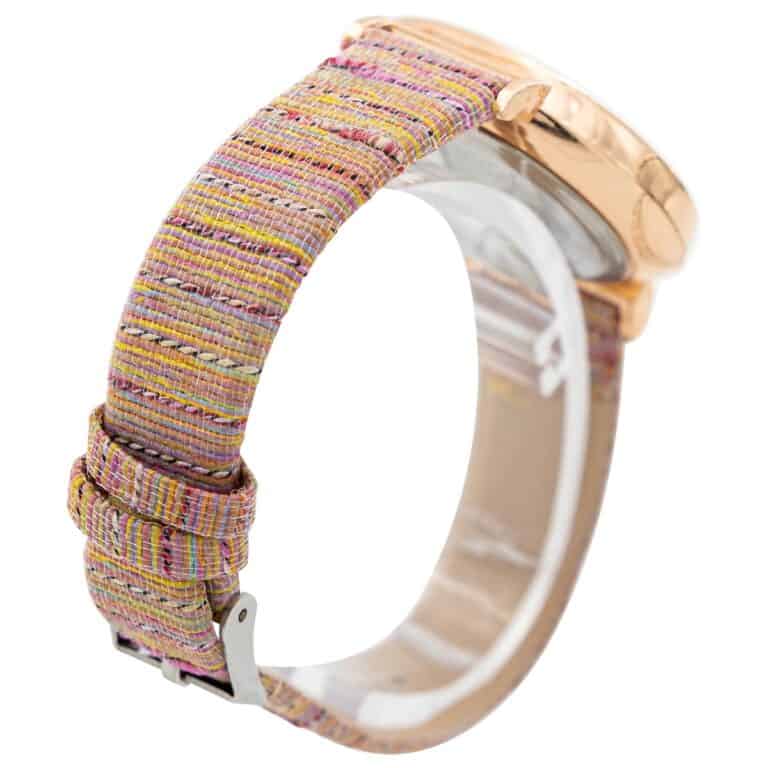 Montre Femme Rose Strass CHTIME