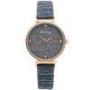 Montre Femme Bleu Strass CHTIME
