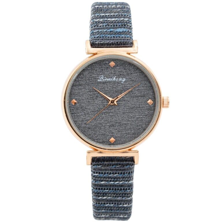 Montre Femme Bleu Strass CHTIME