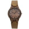 Montre Femme Marron Bois CHTIME