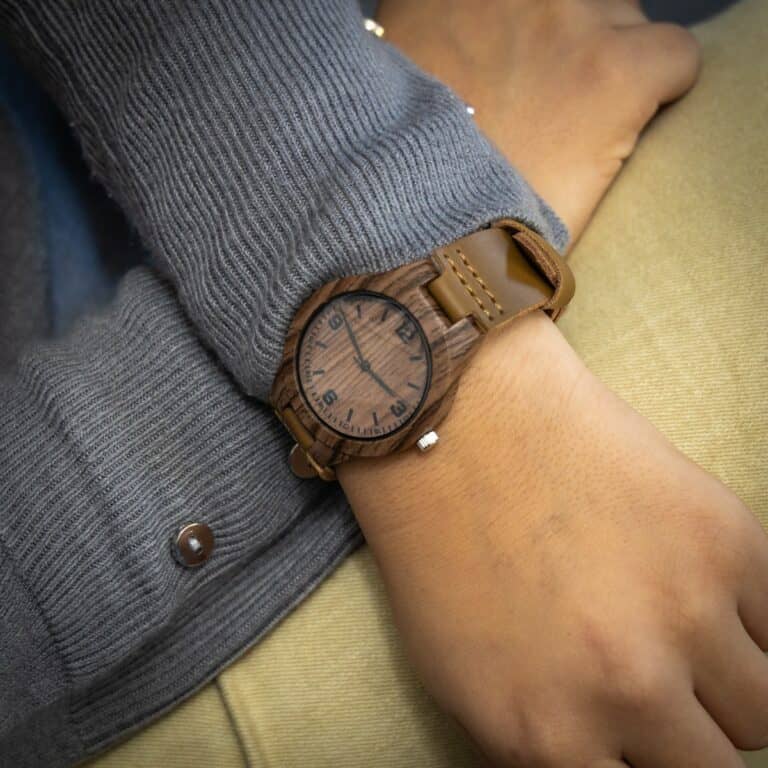 Montre Femme Marron Bois CHTIME