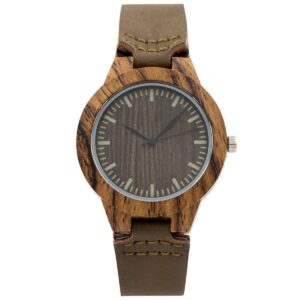 Montre Femme Marron Bois CHTIME