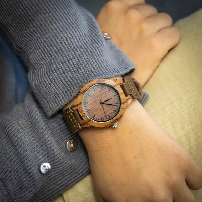 Montre Femme Marron Bois CHTIME