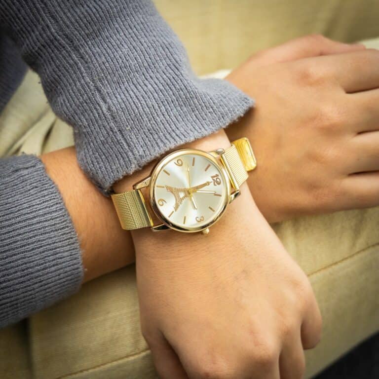 Montre Femme Métal Tour Eiffel