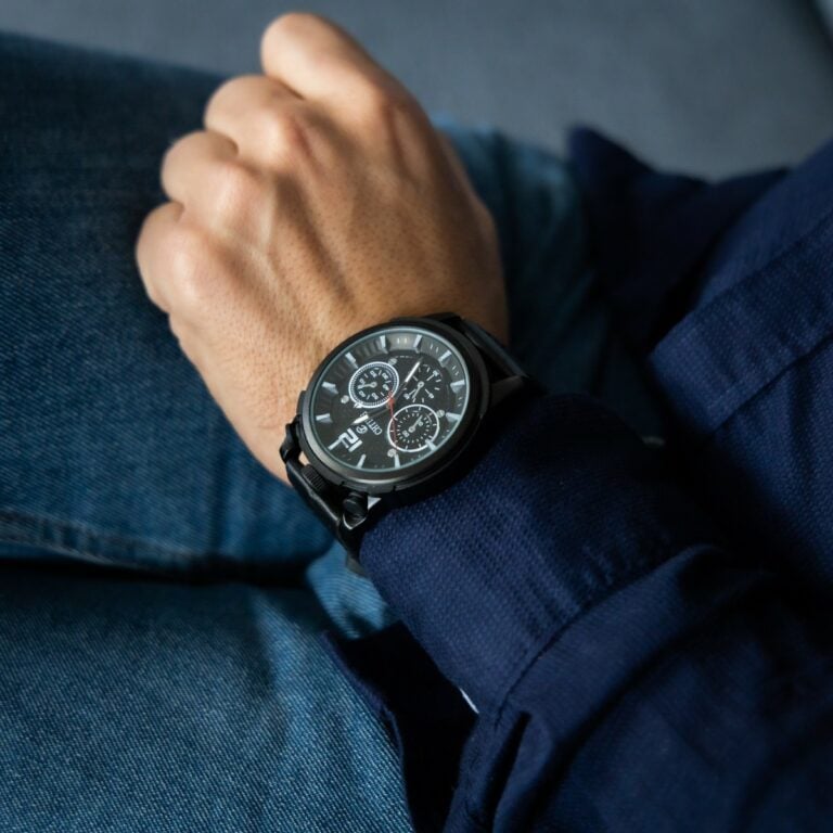 Montre Homme Noir CHTIME