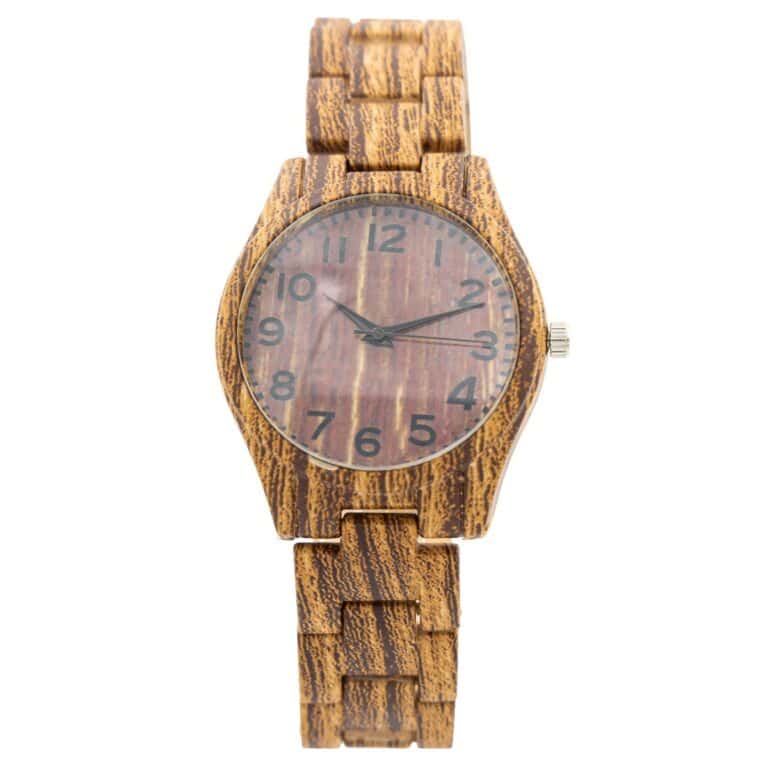 Montre Homme Plastique Bois CHTIME