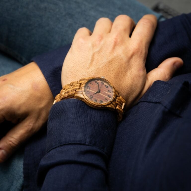 Montre Homme Plastique Bois CHTIME