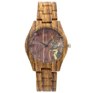 Montre Homme Plastique Bois CHTIME