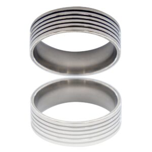 Jolie Bague Anneau Homme Acier CISCUS