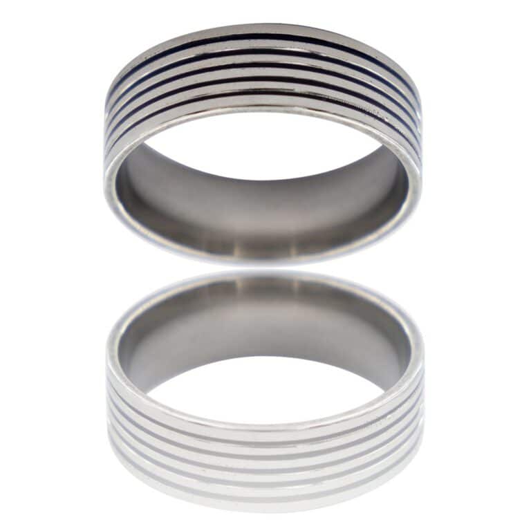 Jolie Bague Anneau Homme Acier CISCUS