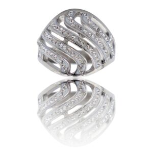 Votre Bague Femme Ornée Zirconium ARONIA