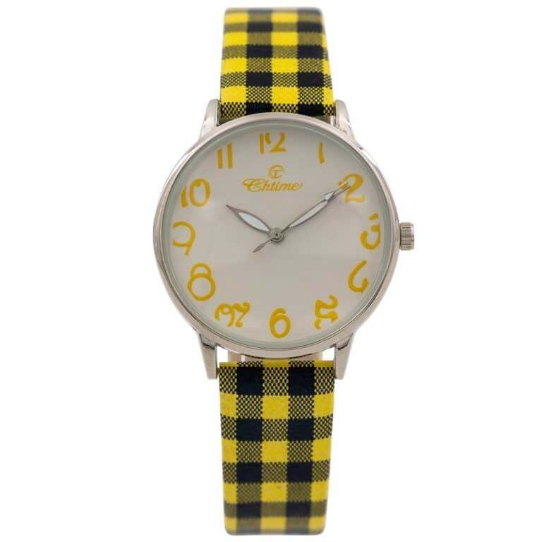 Superbe Montre Femme Jaune CHTIME