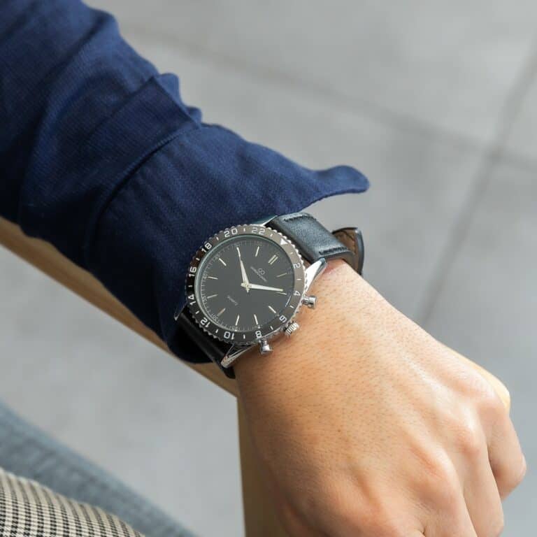 Montre pour Homme au Bracelet Noir GIORGIO