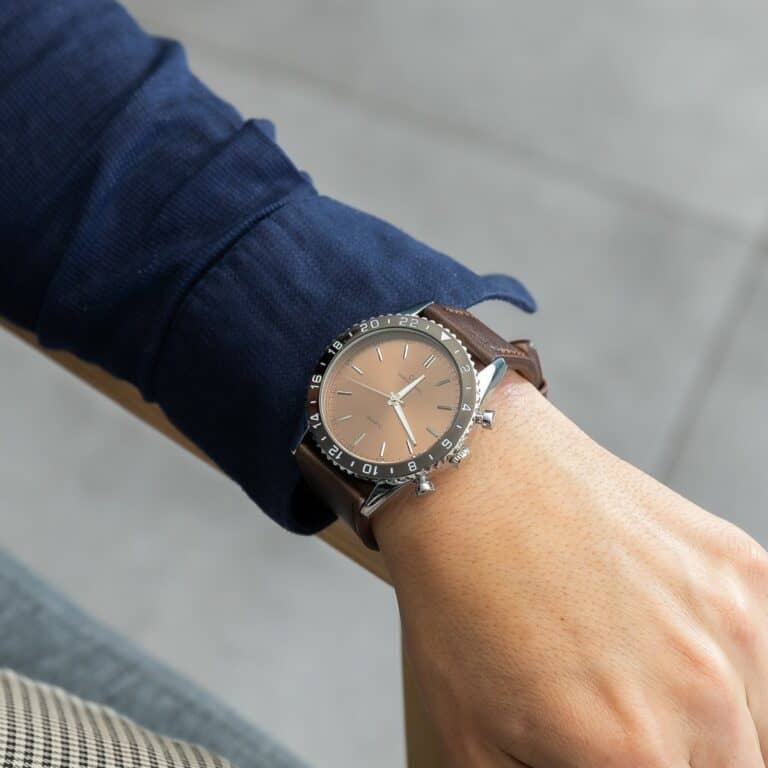 Magnifique Montre Homme Chocolat GIORGIO