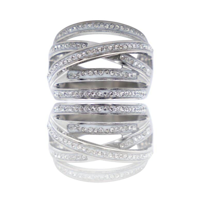 Très jolie Bague Femme Ornée Zirconium SASA