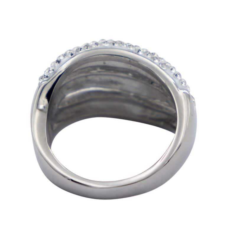 Sublime Bague Femme Ornée Zirconium GLABRA
