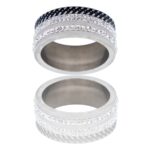 Superbe Bague Femme Ornée Zirconium THUJA