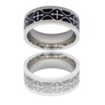Bague Anneau Fashion pour Homme Acier FAGUS