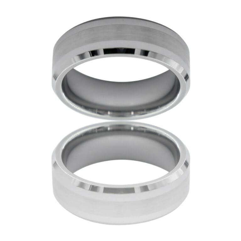 Belle Bague Anneau Homme Tungstène FIRCUS