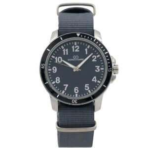 Magnifique Montre Homme Tissu Gris GIORGIO