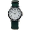 Montre Homme Tissu Couleur Vert GIORGIO