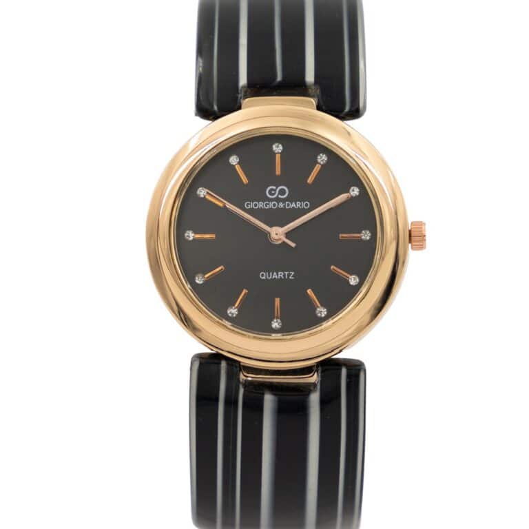 Sublime Montre Femme Métal et Plastique Strass GIORGIO