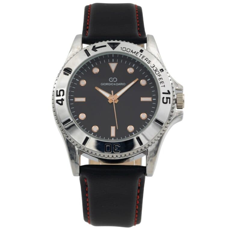 Montre pour Homme Tendance Noir GIORGIO