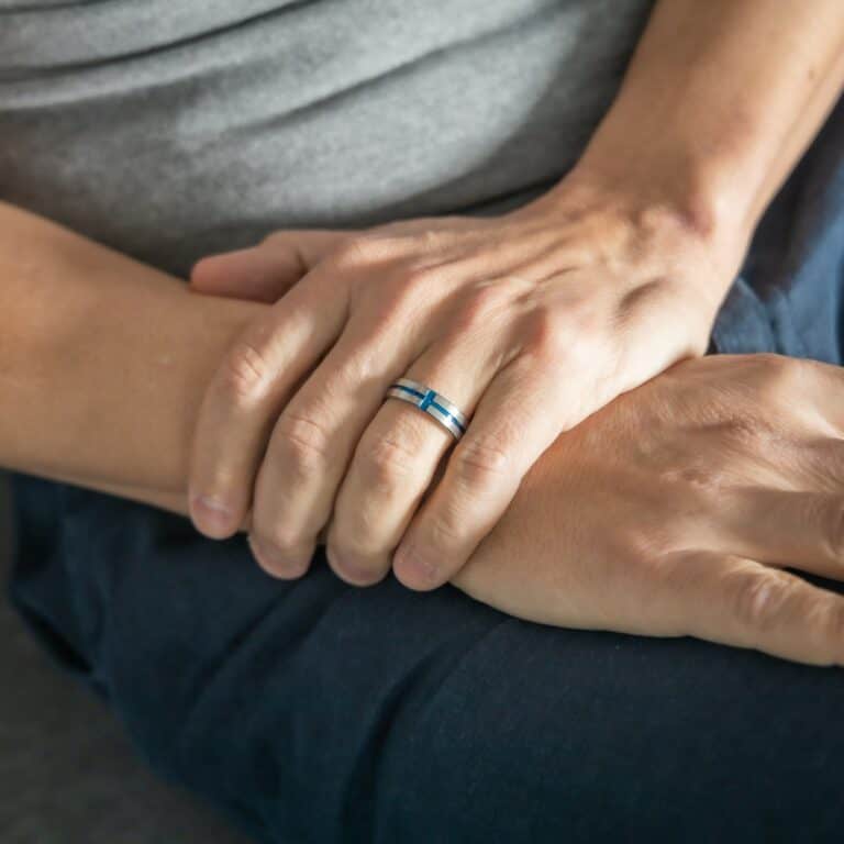 Très belle Bague Anneau Homme Acier