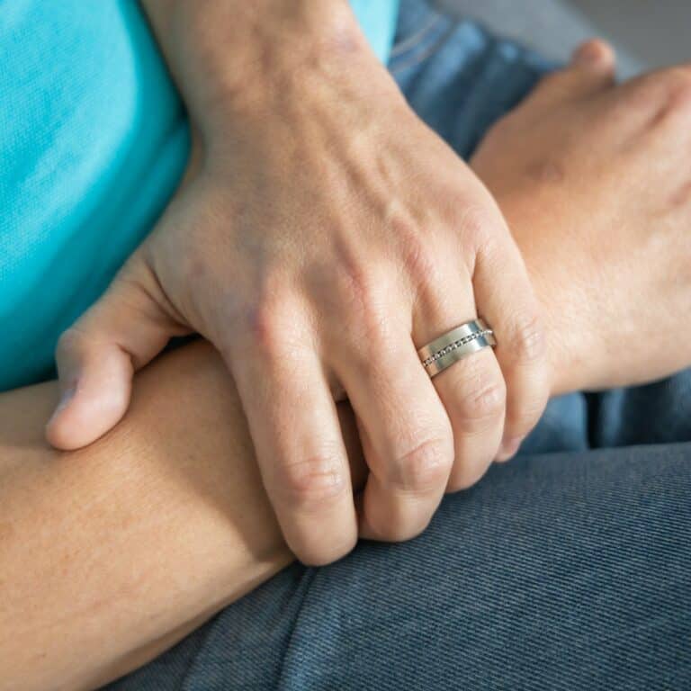 Bague Anneau Homme Fashion Acier