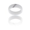 Coffret avec Bague Femme Céramique Ornée Zirconium