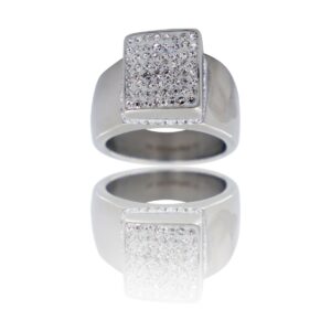 Votre Bague pour Femme Ornée Zirconium ROSERA