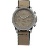 Superbe Montre d'Homme Tissu Beige GIORGIO