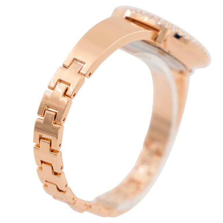 Montre Femme en Métal Rosé Strass GIORGIO