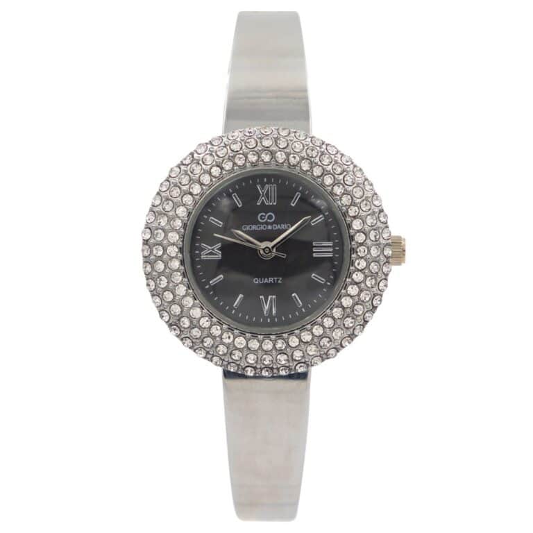 Montre Femme Bracelet Métal Strass GIORGIO