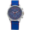Belle Montre Homme Tissu Bleu GIORGIO
