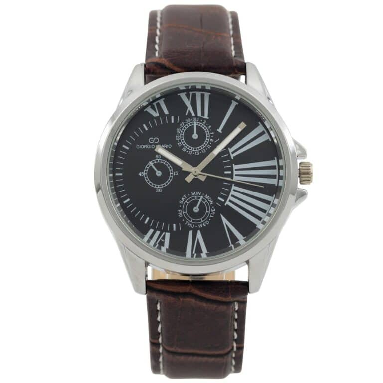 Montre Homme Bracelet Chocolat GIORGIO