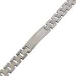 Sublime Gourmette Bracelet Homme Acier