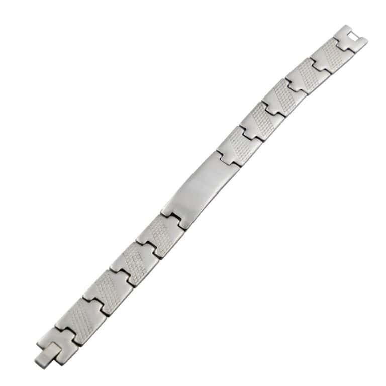 Jolie Gourmette Bracelet Homme Acier