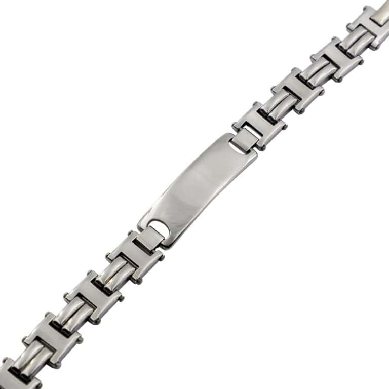 Très Jolie Gourmette Bracelet pour Homme Acier