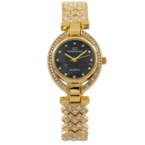 Sublime Montre Femme Métal Doré Strass GIORGIO
