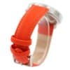 Délicate Montre Femme Rouge Orange GIORGIO
