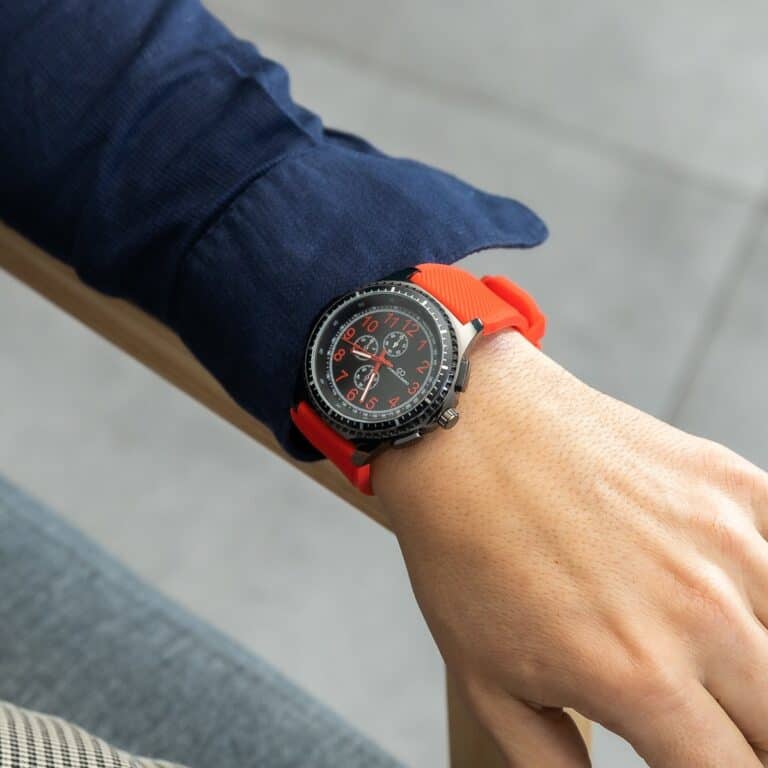 Montre Homme en Silicone Rouge GIORGIO