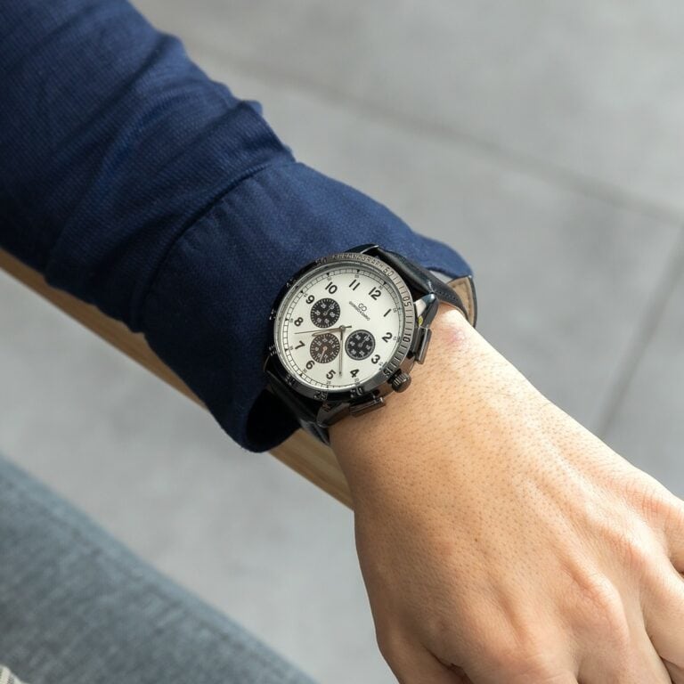 Magnifique Montre Homme Noir GIORGIO