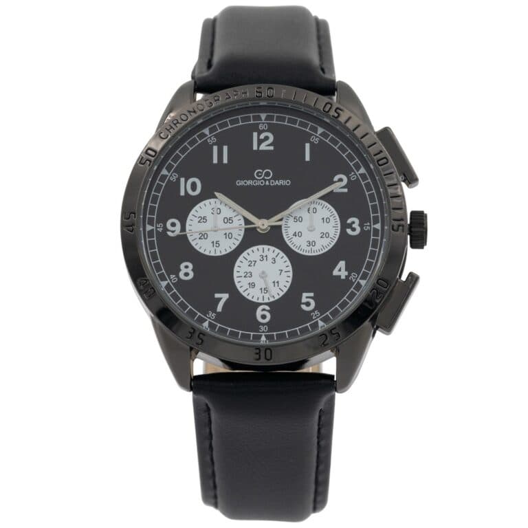 Montre pour Homme Fashion Noir GIORGIO