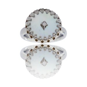 Magnifique Bague Femme Nacrée CALTHA