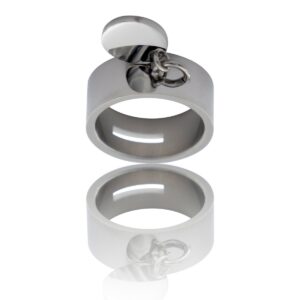 Sublime Bague Femme avec Médaillon ALBA