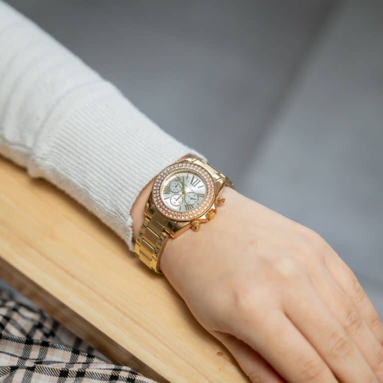 Coffret Montre pour Femme Acier Strass GIORGIO