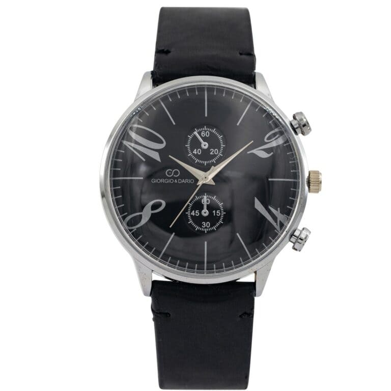 Montre d'Homme Tendance Noir GIORGIO